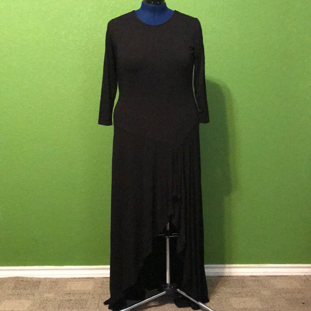 NY&CO Black Hi-Lo Dress